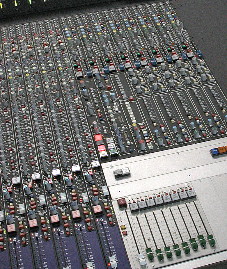 Master Section of Mixing Console 5MT 
