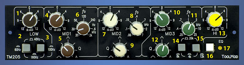 Stereo Mastering Equalizer
