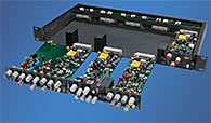 1U high Frame and Modules, open