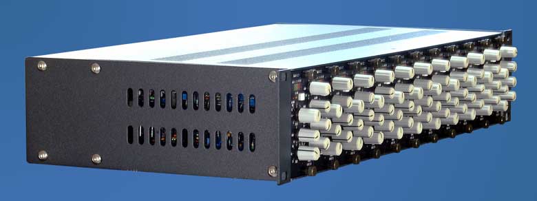 Side View of a 2U high Frame
