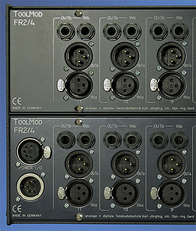 Power Supply and Audio Connectors