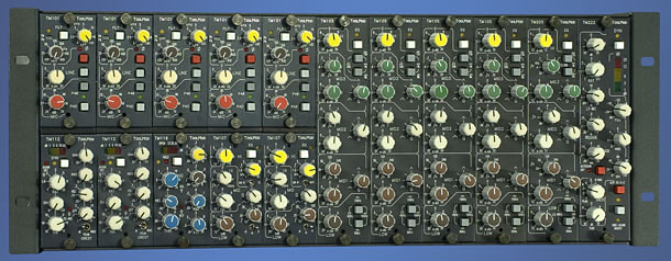ToolMod 4U high Frame with 2U and 4U Modules