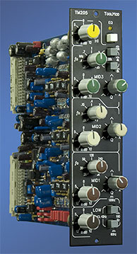 A vertical 4U ToolMod Module
