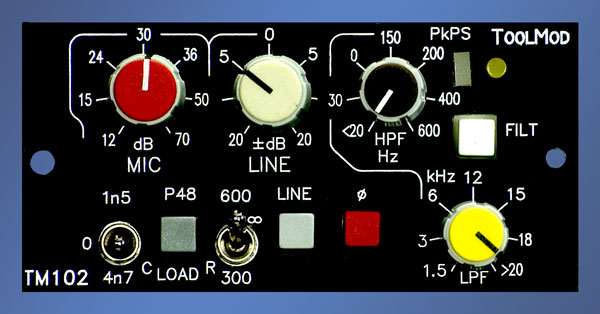 discrete Mic Pre TM102