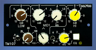 Equalizer for M/S Processing
