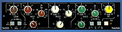 Stereo Mastering Equalizer