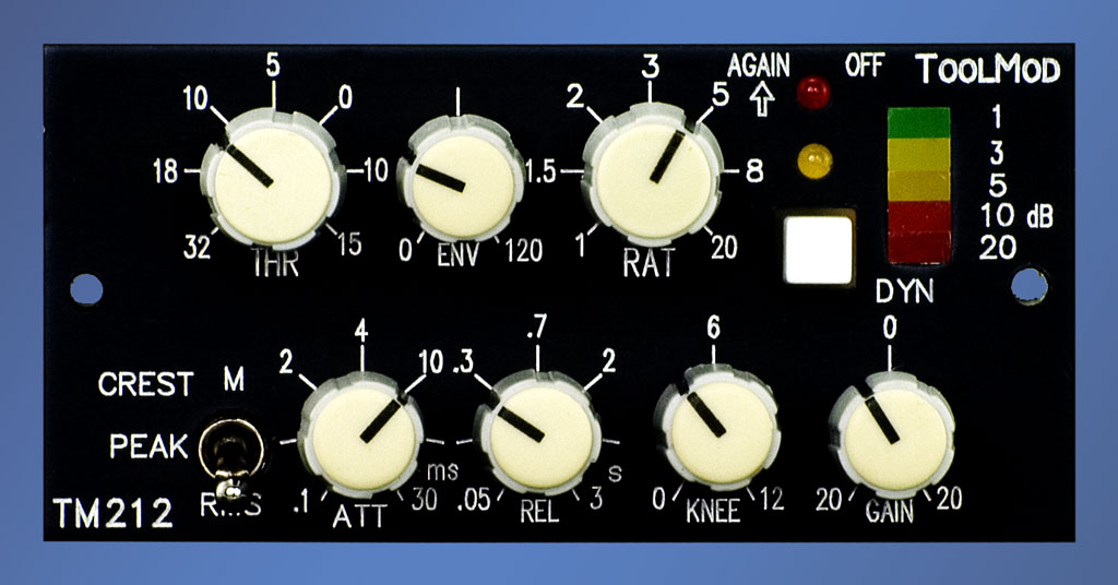 Stereo Compressor TM212, horizontal Version