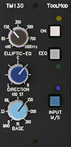 M/S Direction Mixer with elliptic Equalizer TM130 vertical Version