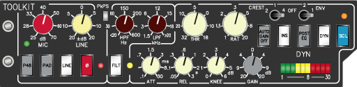 Input, Filters and Compressor