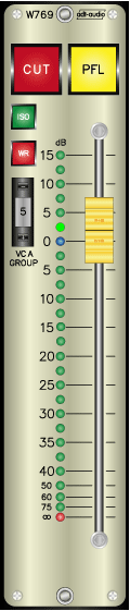 Stereo VCA Fader with Automation Interface