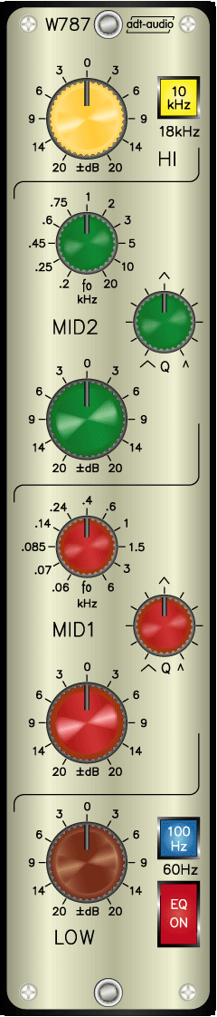 parametrischer Equalizer W787