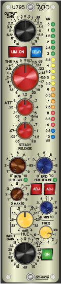 Stere Mastering Limiter with analog Delay