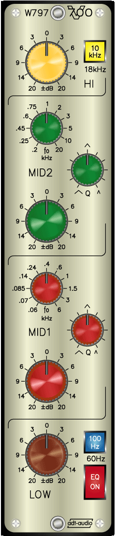 Stereo Sub Group  Equalizer