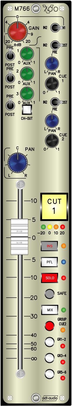 Stem Mixing Mono Input Module