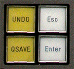 Undo und QSave auf der Tastatur