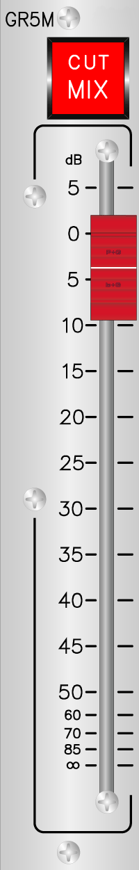 Master Fader 126.5 mm