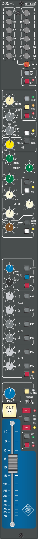 Line Input Modul CO5-L