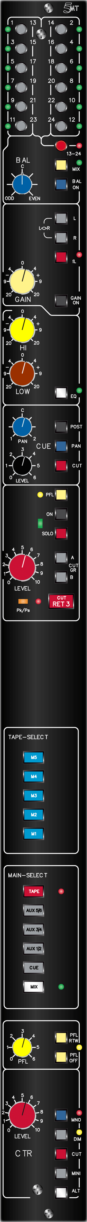 Control Room Module with Monitor Controller