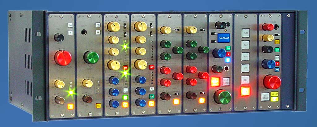 Integrator 4U Frame with Mic Pre, EQ's, and Control Room Section