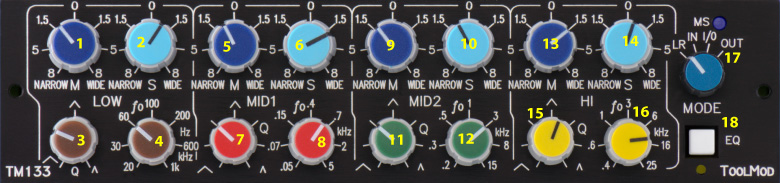 M/S Stereo Equalizer