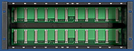 ToolMod 4U-high Frame, empty, Front View