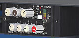 Module and Spacer in the 1U-high Frame