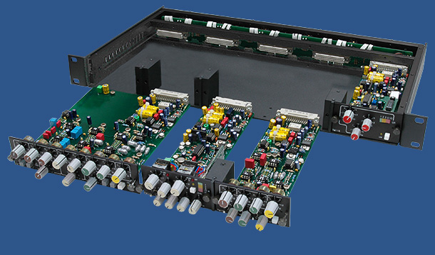 ToolMod Modules and a open 1U high frame