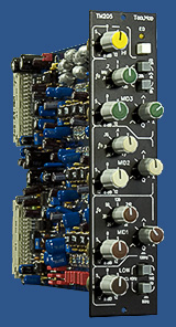 4U vertical ToolMod Module TM205 Stereo EQ