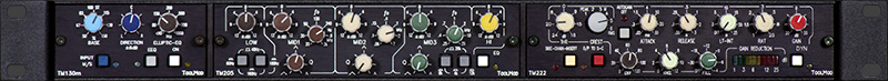 Stereo Mastering Set with M/S-Matrix, Equalizer, and Compressor