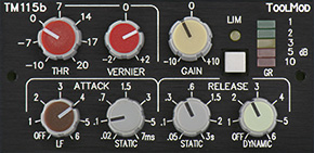 Mono Peak Limiter with additional Features TM115b