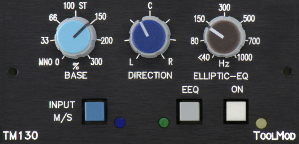 M/S Matrix and Stereo Direction Mixer with elliptic Equalizer, horizontal Recording Version