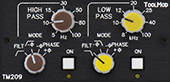 High-Pass Low-Pass Filter with Phase Correction TM209