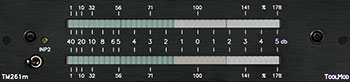 Stereo Peakmeter +5...-40 dB TM261M