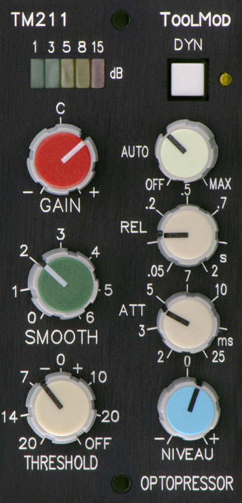 Stereo Opto Compressor, vertical Version