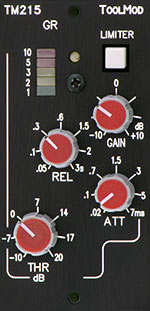Stereo Limiter, vertical Version