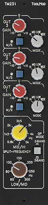 3-Way Multiband Splitter, vertical Version