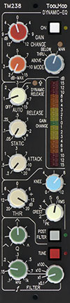 Dynamic Equalizer TM238, vertical Version