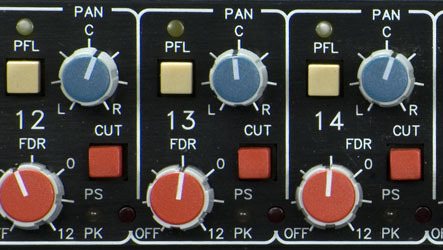 ToolMix32 detailed View Input Section